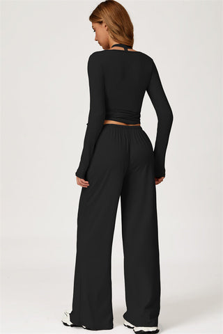 The Sprint Long Sleeve Crop Top