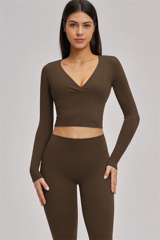 The Swoon Long Sleeve Crop top