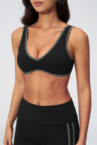 The Evoke Sports Bra Straight Leg Pants 2-Piece Set