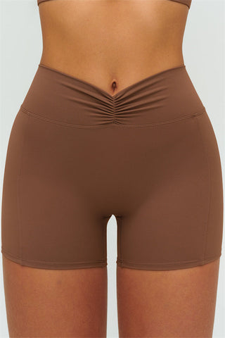 The Lushness Y-Back Sports Bra Shorts 2-Piece Set