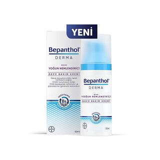 Bepanthol Derma Intensive Moisturizing Night Cream 50ml - Hydrating Formula - Glamourous Grace