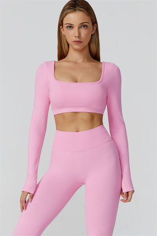 The Reign Long Sleeve Crop Top