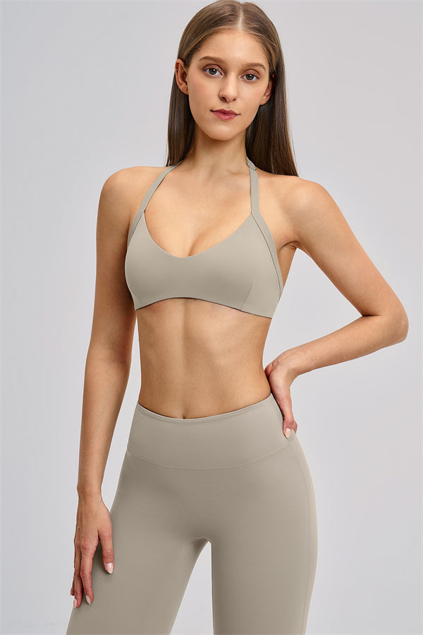 The Zestful Sports Bra Flared Leggings 2-Piece Set