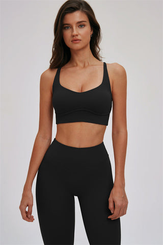 The Kinetic Cross Back Sports Bra