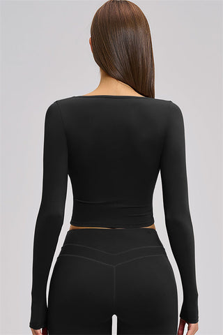 The Stride Long Sleeve T-shirt Flared Leggings 2-Piece Set
