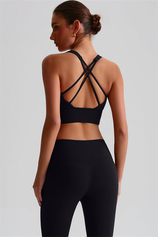 The Brave Sports Bra Flared Leggings 2-Piece Set