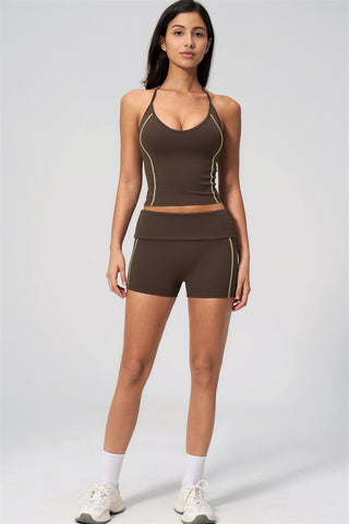 The Ignite Crop Top Shorts 2-Piece Set