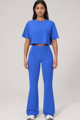 The Bold T-shirt Flared Leggings 2-Piece Set