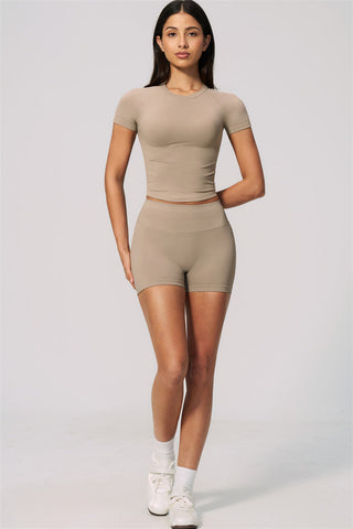 The Velvetine T-shirt Shorts 2-Piece Set