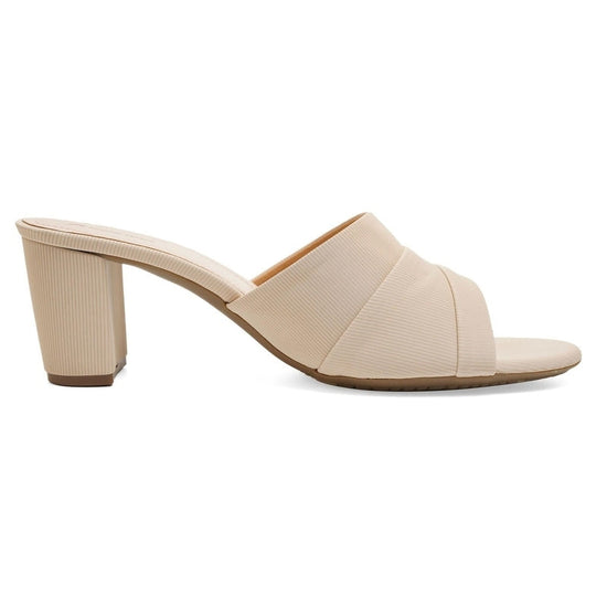 Aurelia- Beige Block Heels