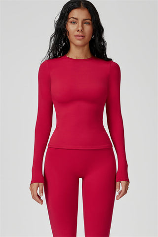 The Oasis Long Sleeve T-shirt Flared Leggings 2-Piece Set