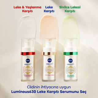 Nivea Luminous630 Anti-Aging Serum 30ml - Dark Spot Treatment | Skincare Expert - Glamourous Grace
