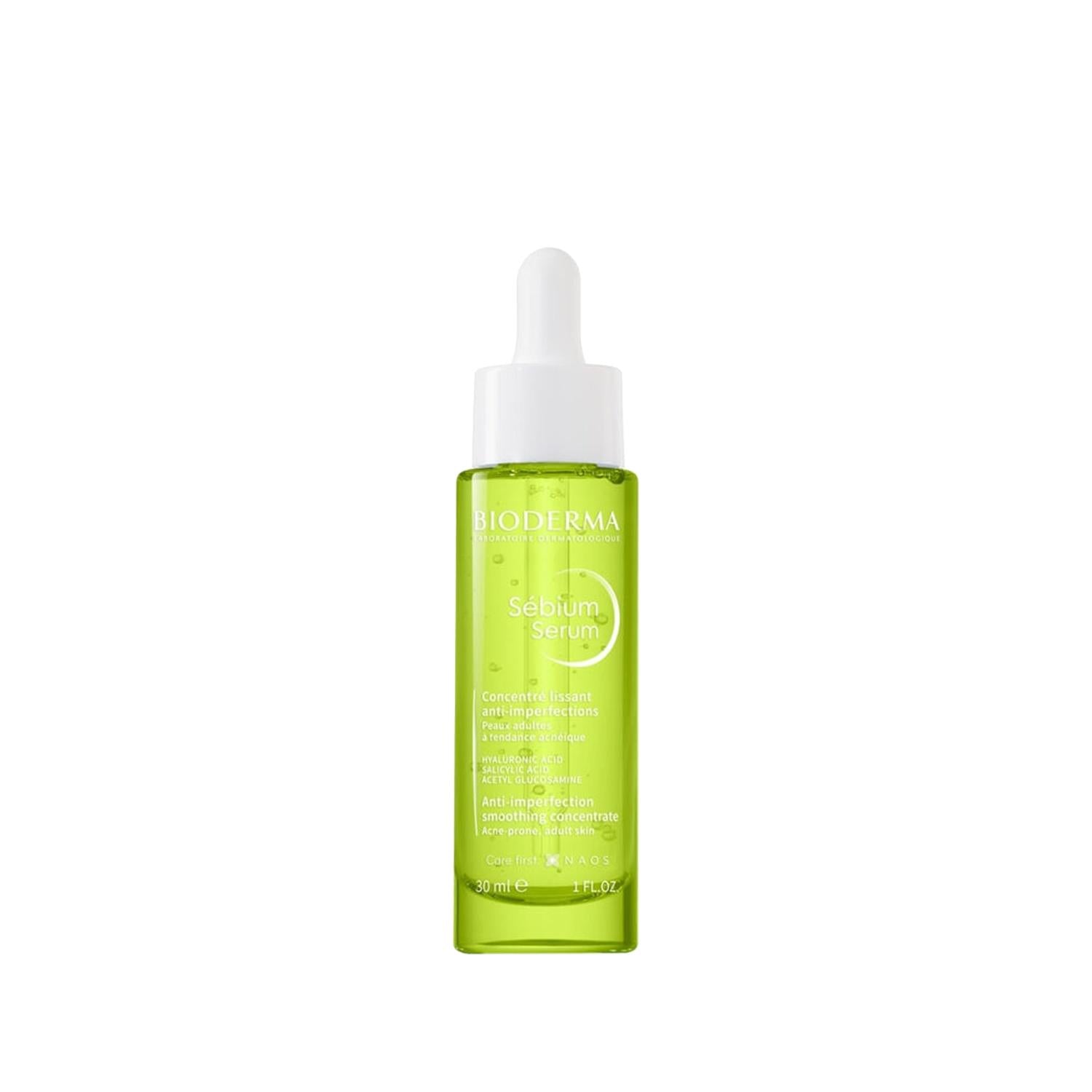 Bioderma Sebium Serum 30 ml - Skincare for Oily Skin, Sebum Regulation & Dermatologically Tested - Glamourous Grace