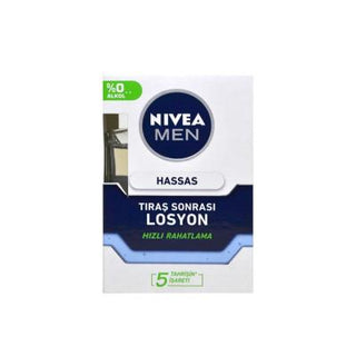 Nivea Men After Shave Lotion - Soothing, Moisturizing & Alcohol-Free for Sensitive Skin - Glamourous Grace