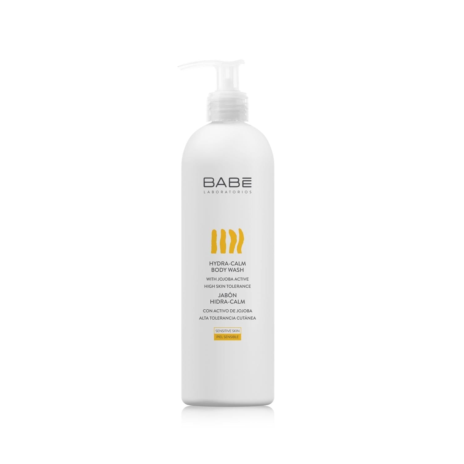 Babe Hydra-Calm Body Wash: Gentle, Moisturizing Shower Gel for Sensitive Skin - 500ml Hydrating Body Cleanser - Glamourous Grace
