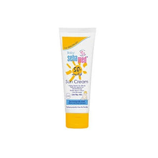 Sebamed Baby SPF50 Sunscreen Cream 75ml - Hypoallergenic, Water-Resistant, and Gentle on Sensitive Baby Skin - Glamourous Grace