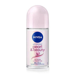 Nivea Women's Deodorant Roll-on, 48h Anti-Perspirant Protection - Pearl & Beauty, Alcohol-Free, Long Lasting Fragrance - Glamourous Grace