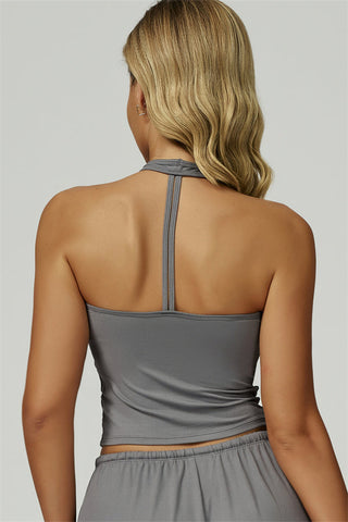 The Sprint Halter Tank Top