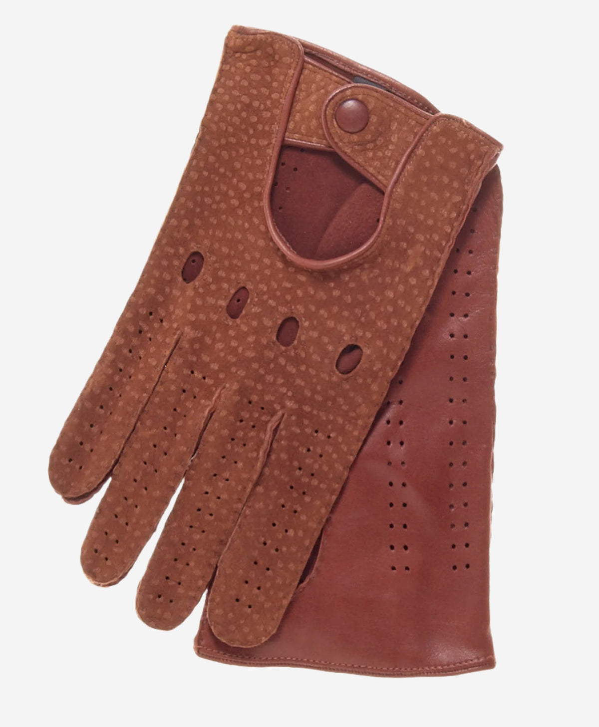 CA3198 (cork) - Handsewn Italian carpincho men's driving gloves - Glamourous Grace