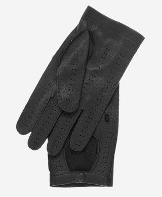 CA3335 (black) - Handsewn Italian peccary men's driving gloves - Glamourous Grace
