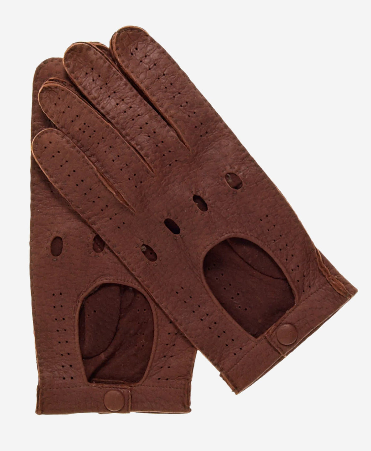 CA3335 (cork) - Handsewn Italian peccary men's driving gloves - Glamourous Grace
