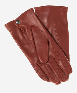 CA3630 (brown) - Men’s Italian lambskin winter driving gloves lined in cashmere - Glamourous Grace