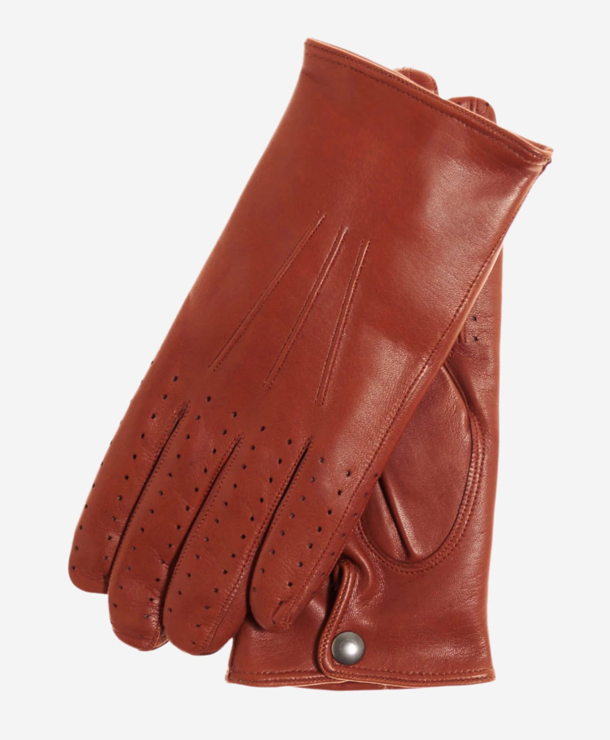 CA3630 (brown) - Men’s Italian lambskin winter driving gloves lined in cashmere - Glamourous Grace