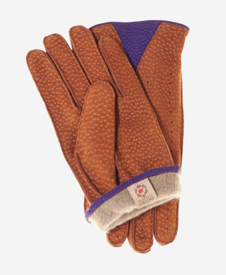 CA3646 (cork) - Men’s Italian carpincho cashmere-lined dress gloves - Glamourous Grace