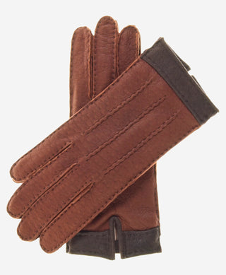 CA4384 (cork) – Women’s Italian peccary gloves with cashmere lining - Glamourous Grace