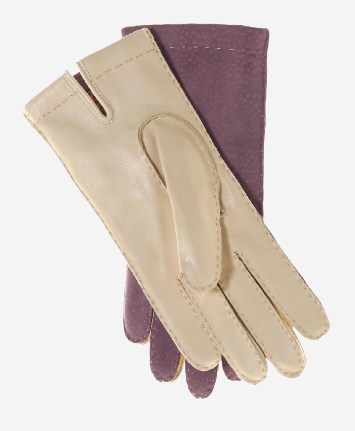 CA4538 (lilac) - Handsewn Italian carpincho women's dress gloves with cashmere lining - Glamourous Grace