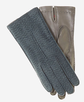 CA4538 (blue) – Handsewn Italian carpincho women's dress gloves with cashmere lining - Glamourous Grace