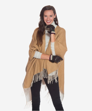 CA4661 (black) - Women’s Italian handsewn deerskin gloves with cashmere lining and distinctive strap and buckle - Glamourous Grace