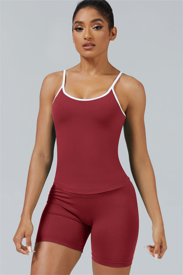 The Elevate Crop Top Shorts 2-Piece Set - Glamourous Grace