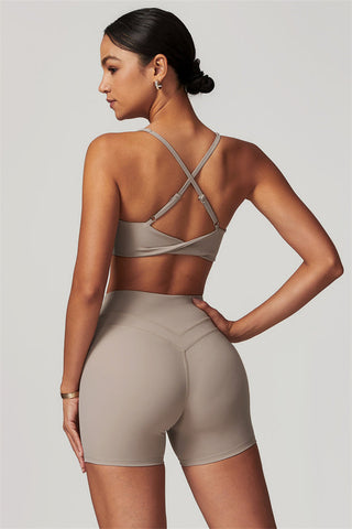 The Enigma Sports Bra Shorts 2-Piece Set