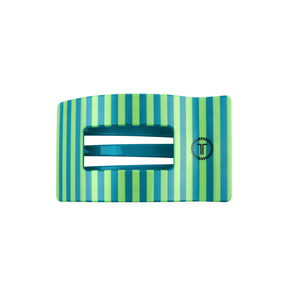 Cabana Cutie Medium Flat Rectangle Hair Clip - Glamourous Grace