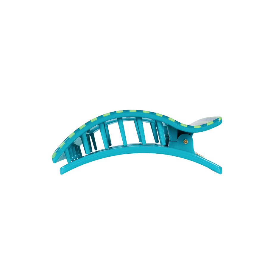 Cabana Cutie Medium Flat Rectangle Hair Clip - Glamourous Grace