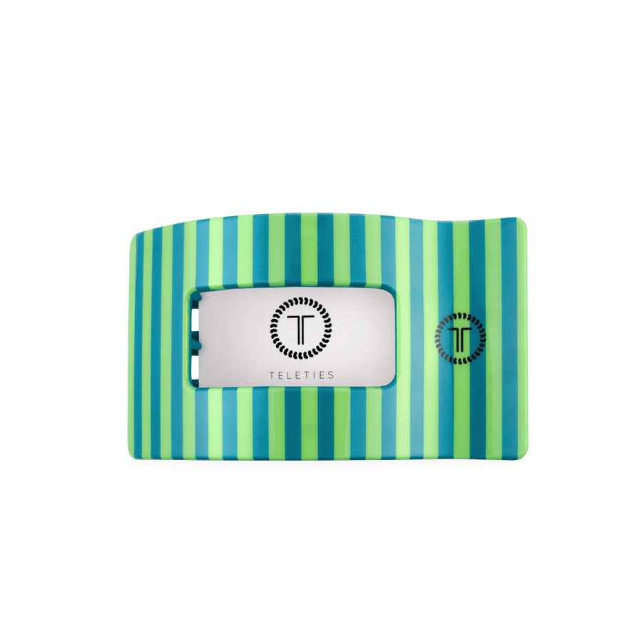 Cabana Cutie Medium Flat Rectangle Hair Clip - Glamourous Grace