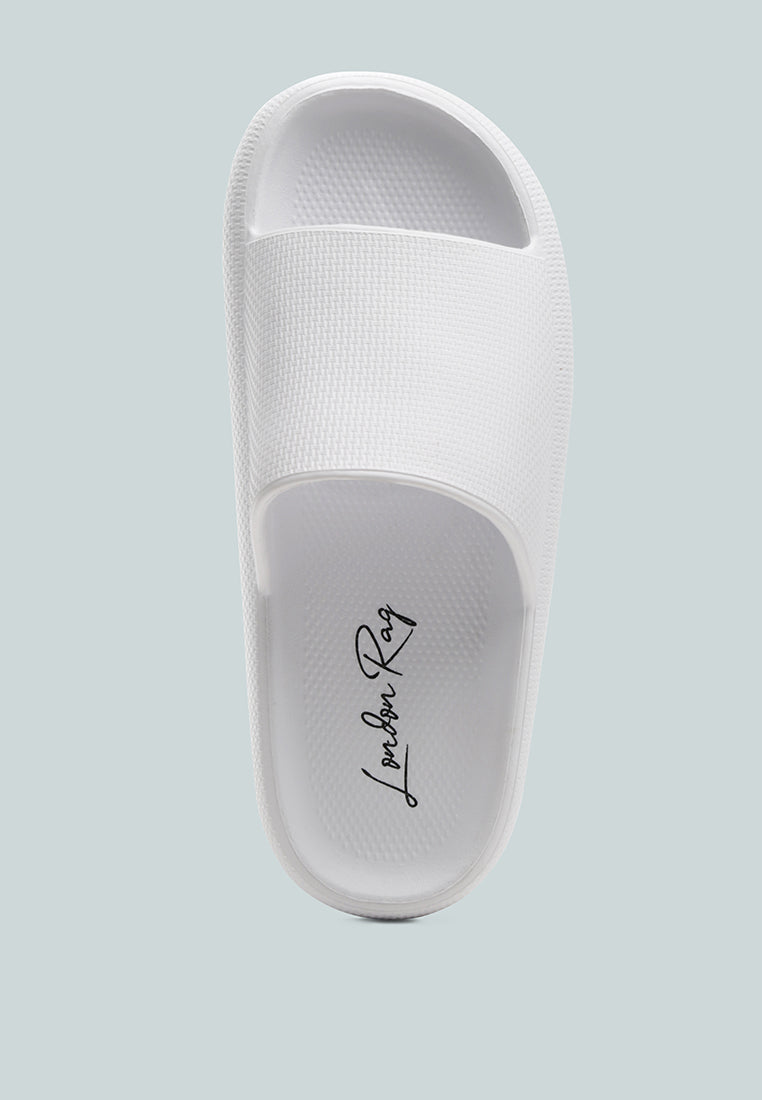 Cabana Black Eva Pool Sliders - Glamourous Grace