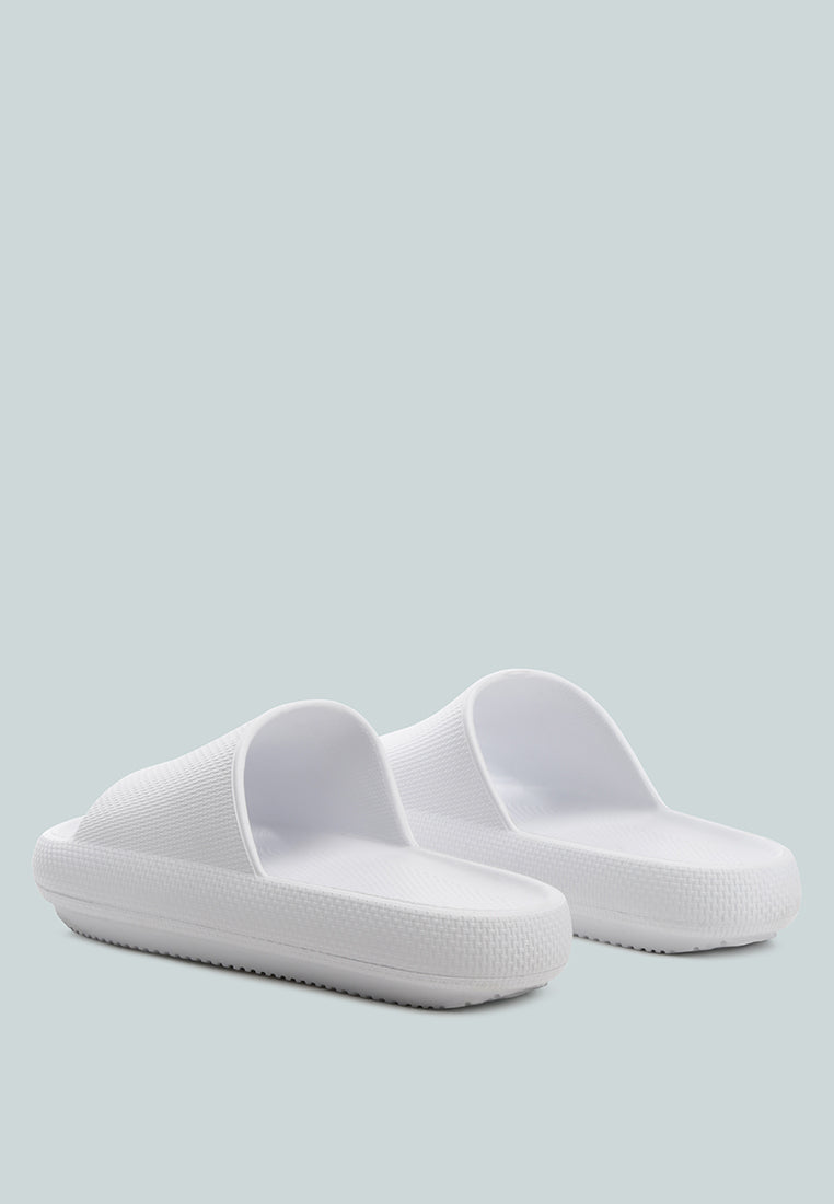 Cabana Black Eva Pool Sliders - Glamourous Grace