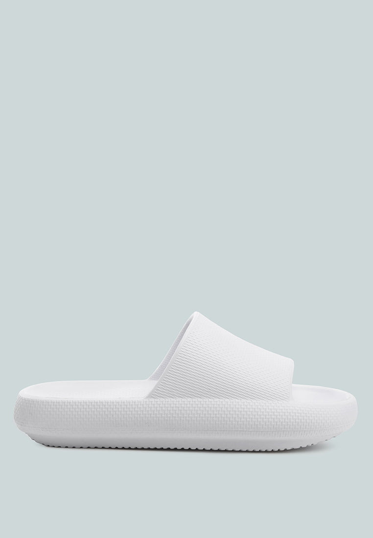 Cabana Black Eva Pool Sliders - Glamourous Grace