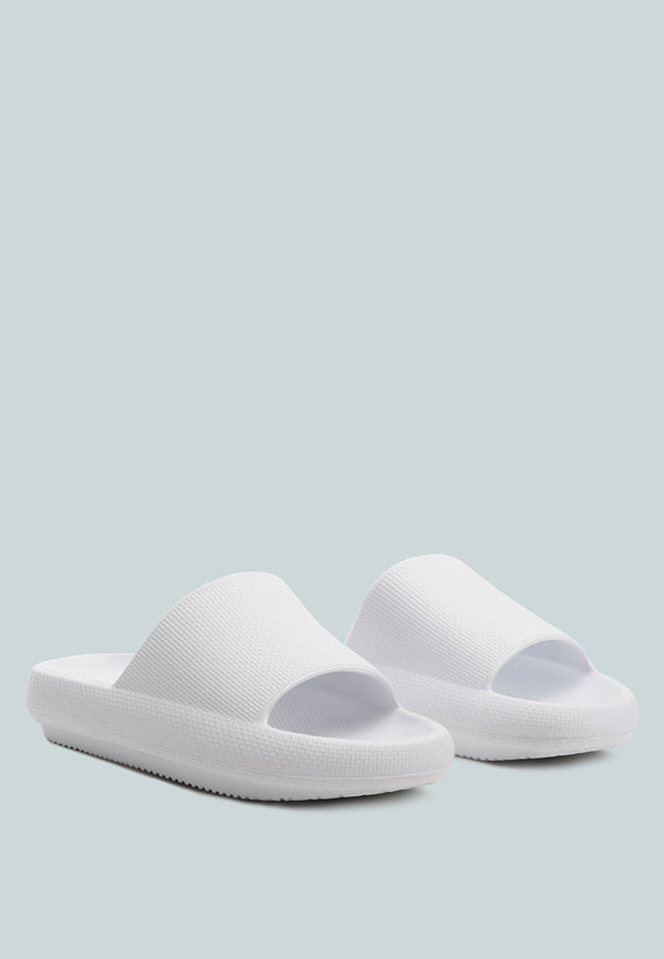 Cabana Black Eva Pool Sliders - Glamourous Grace