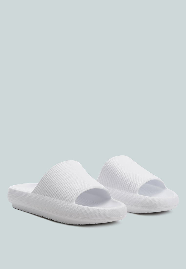 Cabana Black Eva Pool Sliders - Glamourous Grace