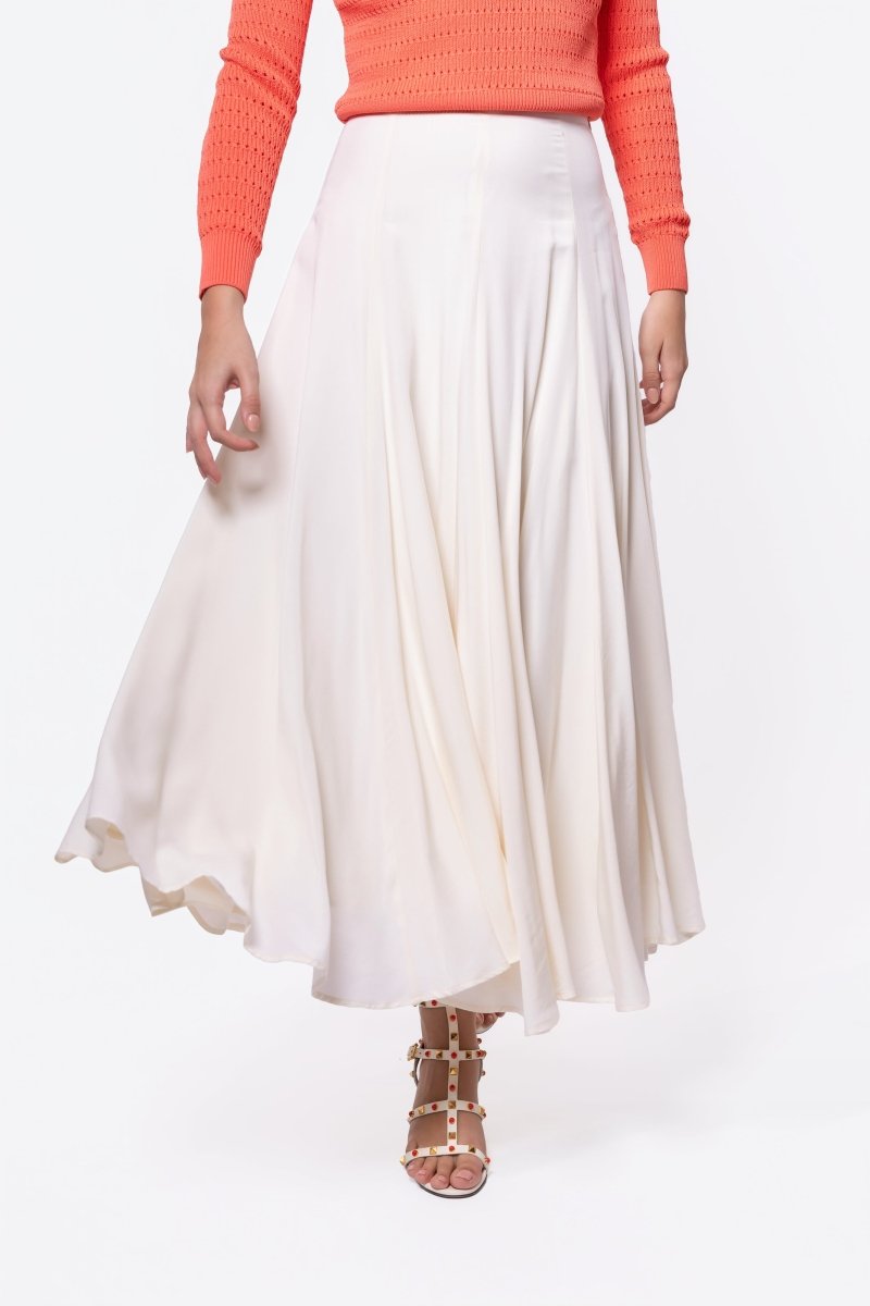 Calia Skirt (Ivory) - Glamourous Grace