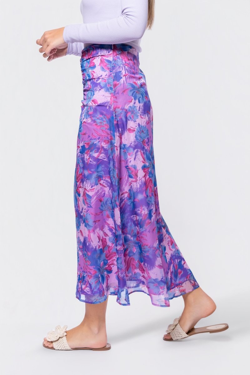 Calista Skirt (Purple/Pink) - Glamourous Grace