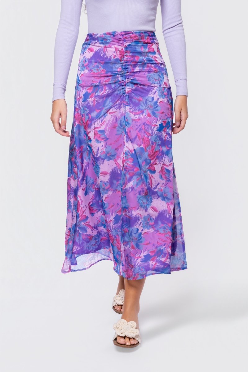 Calista Skirt (Purple/Pink) - Glamourous Grace