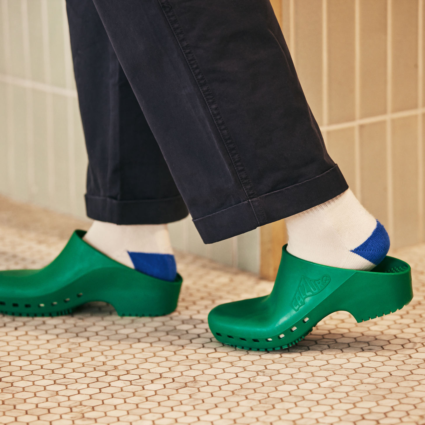 Calzuro Classic Without Holes Green - Glamourous Grace