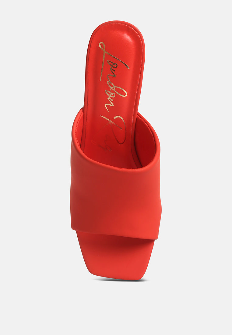 Cannes Slim Block Heel Sandals - Glamourous Grace