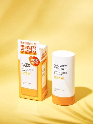 CAREZONE Light Fit Velvet Sun Stick 39g - Glamourous Grace