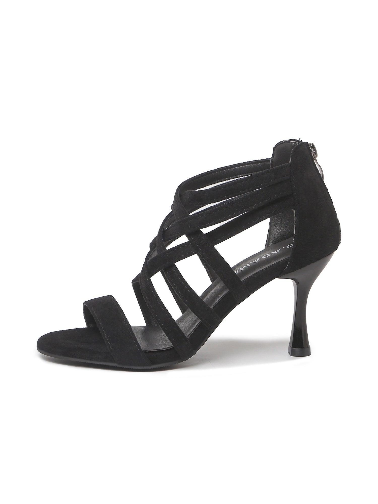 Carla | Black Suede - Glamourous Grace