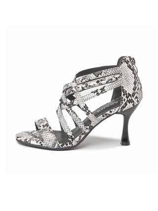 Carla | White/Black Snake - Glamourous Grace